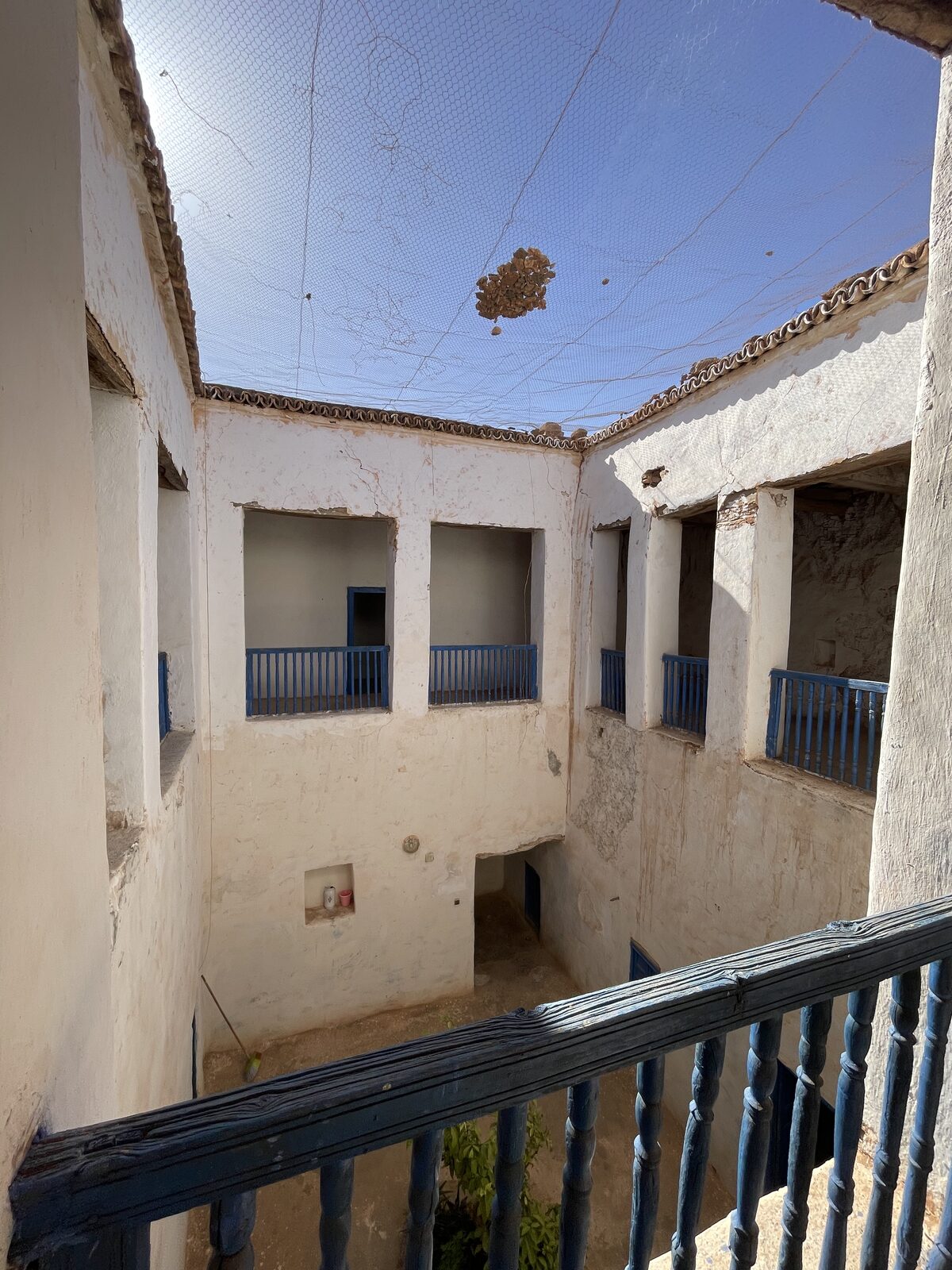 Cour intérieure du grenier Inoumar