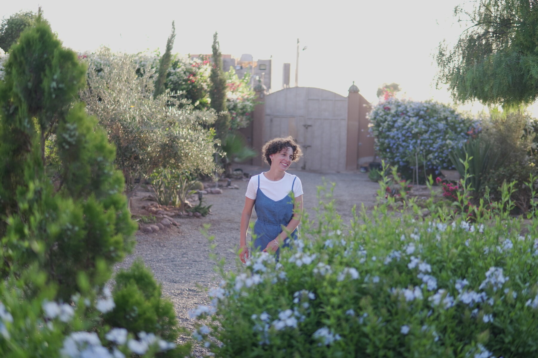 Garten und Souari des Riad Beldi by MaHa